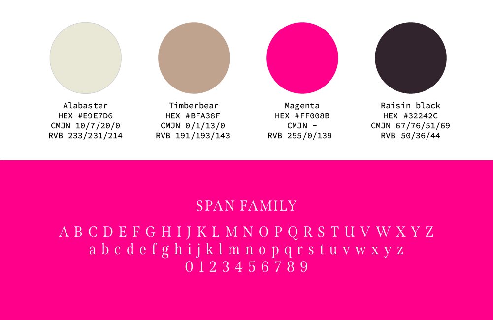 Couleurs et typographies