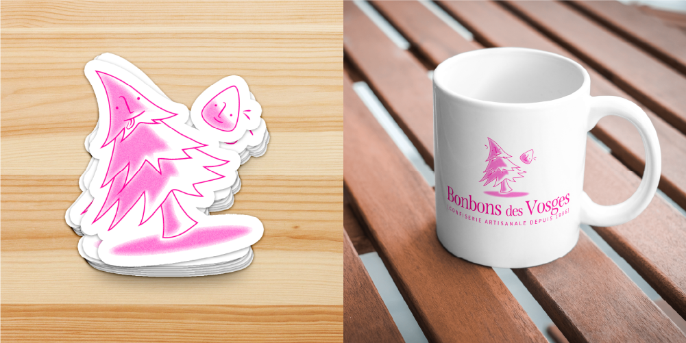 Stickers et mug