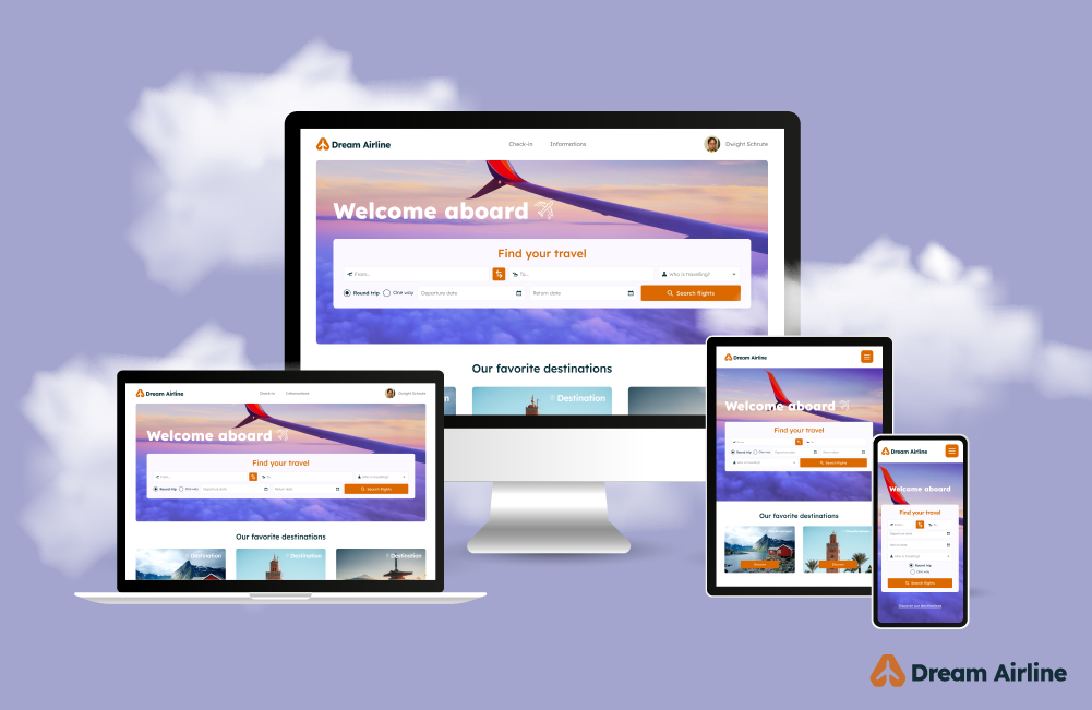 Mockup site responsive